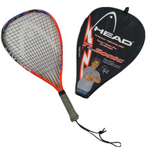 HEAD TiSonic Racquetball Racquet and Case Sudsy Monchik Titanium Technology - £7.18 GBP