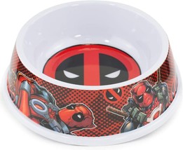 NEW Marvel Deadpool Pet Dog Food Bowl 16 oz. water dish 2 cup capacity m... - £9.80 GBP