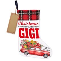 TSUYAWU Gigi Christmas Stocking Holiday Decoration 18x12 Inch - $3.51 TSUYAWU Gigi Christmas Stocking Holiday Decoration 18x12 Inch - $3.51