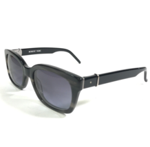 Robert Marc Sunglasses 682-219 Black Horn Square Frames Purple Lenses 50-21-135 - £59.12 GBP