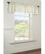 Rhapsody 54&quot;Wx15&quot;L Tailored Valance Ivory - £7.41 GBP