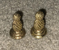 Chess Pieces, (2) Glitter Gold Pawns - £3.20 GBP