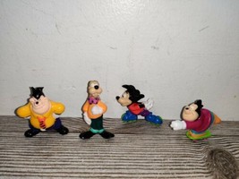 Vintage Disney &quot;Goof Troop&quot; Figures-Max, Pete, PJ, &amp; Goofy Kellogg&#39;s Cer... - £7.92 GBP