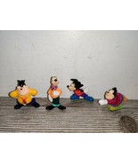 Vintage Disney &quot;Goof Troop&quot; Figures-Max, Pete, PJ, &amp; Goofy Kellogg&#39;s Cer... - £7.81 GBP