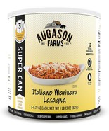 Augason Farms Lasagna 1 lb 13 oz No. 10 Super Can Emergency Food Prep 25... - $44.44