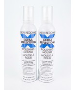 Jheri Redding Extra Reflections Polishing Mousse Styling Foam Lot of 2 - $33.81