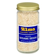 Alma Imported Sesame Seeds, 3.5oz Glass Jar - £10.24 GBP