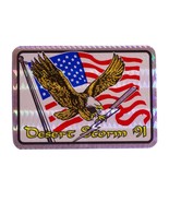K&#39;s Novelties Desert Storm &#39;91 Flag Reflective Decal Bumper Sticker - €2,94 EUR