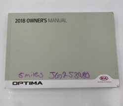 2018 Kia Optima Owners Manual Handbook OEM C02B55023 - $17.99