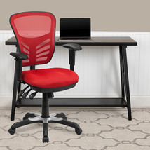 Red Mid-Back Mesh Chair HL-0001-RED-GG - £145.46 GBP