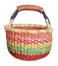 Mini Market Basket Ghana 7-9&quot; Across - Colors Vary - £15.59 GBP