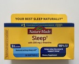 EXP 12/23 - Nature Made Sleep with 200 mg L-theanine, 30 Softgels - £19.97 GBP