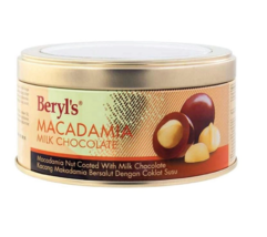 Beryl&#39;s Macadamia Nuts Coated With Milk Chocolate (120g) - €16,50 EUR