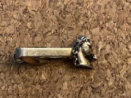 Vintage Silver-tone Horse Head Tie Clip - $6.20