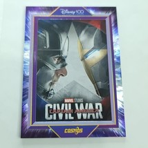 Captain America Civil War Kakawow Cosmos Disney 100 Movie Poster 128/288 - £36.99 GBP