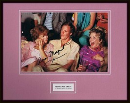 Ann Margret Middle Aged Crazy Signed Framed 11x14 Photo Display AW - £98.78 GBP