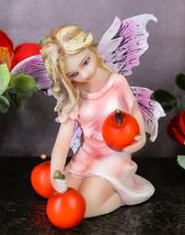 Ebros Gift Enchanted Fairy Garden Prune Cherry Faerie Figurine 3.5&quot; H Mini - €19,87 EUR