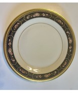 ONE LENOX BONE CHINA SALAD PLATE - ROYAL PEONY PATTERN -8 INCHES in DIAMETER-NEW