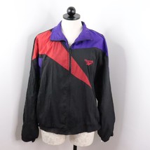 Vintage 1980&#39;s Reebok Unisex S Color Block Zip-Up Windbreaker Jacket - £11.99 GBP