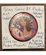 $5 Palms Playboy Playmate Karen McDougal Salesman Sample Casino Chip Unc... - £39.44 GBP