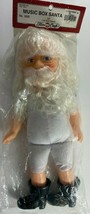Santa Music Box 14" Vintage Doll by Fibre Craft 3205 Billie Peppers Sealed - $23.75