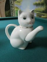 Kitty Chinese Creamer 1 Cup TEAPOT Compatible with KOI Fish SPOUT 5&quot; Luc... - $35.27