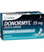 DONORMYL 15 mg - 10 Caps - $27.67 CAD