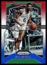 2019 Panini Prizm #21 Bill Russell Prizms Red White and Blue EX-B113R4 - £7.78 GBP