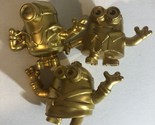 Gold Minions Figures Toys Lot of 3 T8 - £9.45 GBP