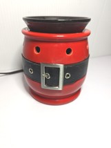 Retired Scentsy Jolly Santa Holiday Collection Full Size Candle Wax Melt Warmer - £27.88 GBP