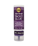 Aleene&#39;s 33141 Fast Grab Tacky Glue THREE 4 FL OZ Always Ready Bottles L... - £22.41 GBP