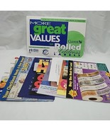 Vintage Pack Of (9) Current Rolled Address Labels Advertisement Sheets - $19.79