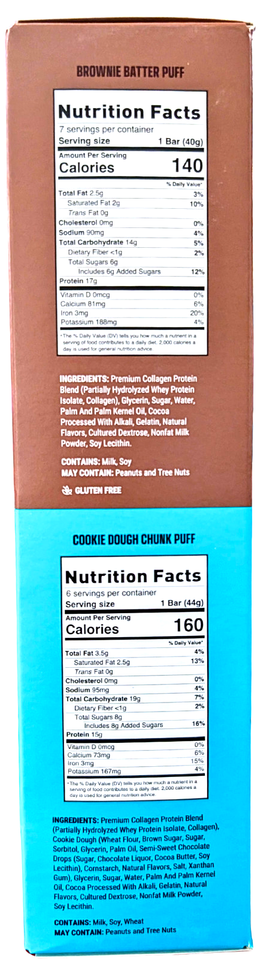 Built Bar Puff & Chunk Protein Bars Variety Pack 13 Count EXP 08/2026 Item image 3