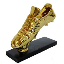 20cm Golden Boot Award Resin Charms Football Match Soccer Fans Souvenir - £31.58 GBP