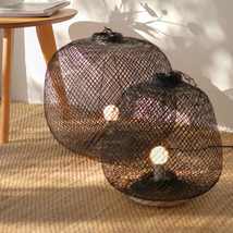 A WA RA -Boho Floor Lamp (Black) - £62.92 GBP+
