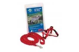 Kitty Adventure Harness &amp; Leash Combo - Red/Cranberry, Small - $24.99