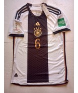 Joshua Kimmich Germany 2022 World Cup Qatar Match Slim White Home Soccer Jersey - $80.00