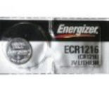 Energizer 5 CR1216 EC1216 3v Lithium Electronic Mercury Free Batteries - $5.78+