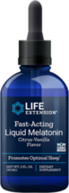 MAKE OFFER! 3 Pack  Life Extension Fast-Acting Liquid Melatonin 3mg sleep aid image 1