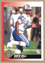 1991 Score #215 Drew Hill Houston Oilers - £1.41 GBP