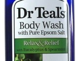 1 Count Dr. Teals Pure Epsom Salt Eucalyptus Spearmint Relax Body Wash 2... - $19.99