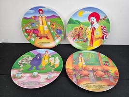 Vintage McDonald&#39;s Plates Set Of 4 From 1989   Excellent Condition - $11.83
