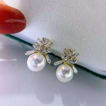 Love in Los Angelos Freshwater Pearls Earrings H20225476 - £39.47 GBP