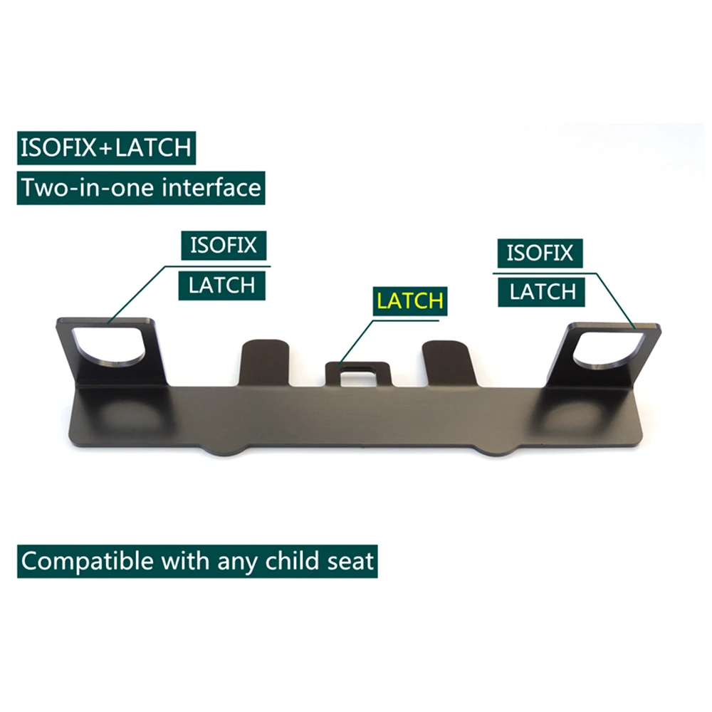 Car Seat Bracket for ISOFIX Belt Connector on Compact SUV &amp; Hatchback - £14.42 GBP