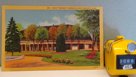 STD Vintage The Great Mormon Tabernacle Salt Lake City Utah Linen Unposted c1933 - £1.58 GBP
