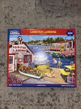 White Mountain Puzzle &quot;Lobster Landing&quot; 1000 Piece 2025 COMPLETE - $16.00