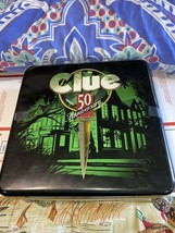 CLUE 50th Anniversary Edition Game 1998 Parker Brothers Hasbro  Tin - $27.69