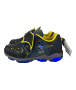 Batman Light Up Athletic Slip On Shoes Boys Size 8 and Size 9 - $27.34 CAD