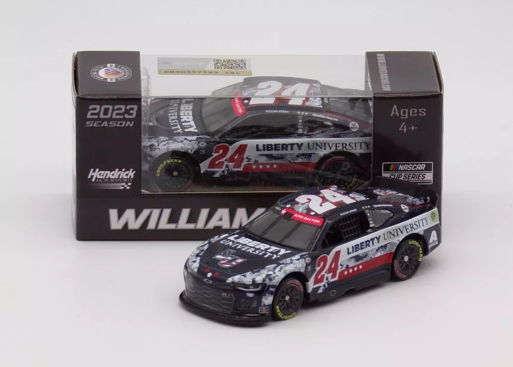 2023 WILLIAM BYRON #24 Liberty University Patriotic 1:64 - £13.44 GBP