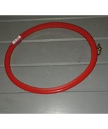 Vintage Flexi-Ring Type Rubber Plastic Oval Embroidery Hoop 8&quot; X 10&quot; RED - £15.80 GBP